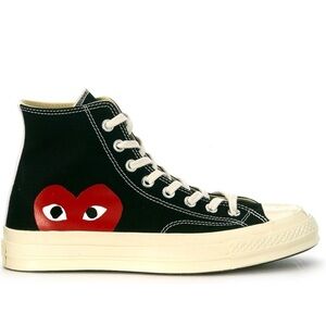 Converse x COMME des GARÇONS PLAY Chuck 70 High Top sneakers in black - Unisex